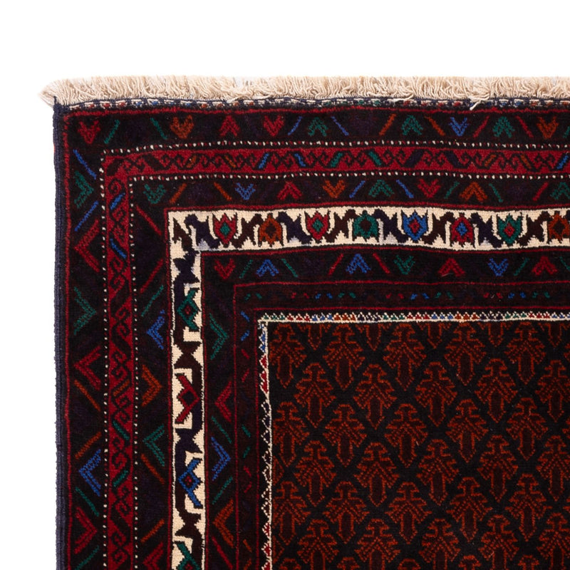 Belutsch Teppich - 188 x 123 cm - dunkelrot