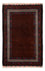 Belutsch Teppich - 194 x 123 cm - dunkelrot