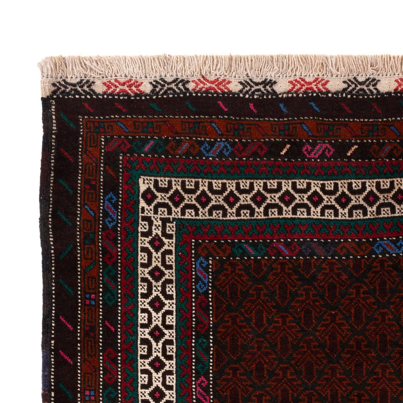 Belutsch Teppich - 194 x 123 cm - dunkelrot