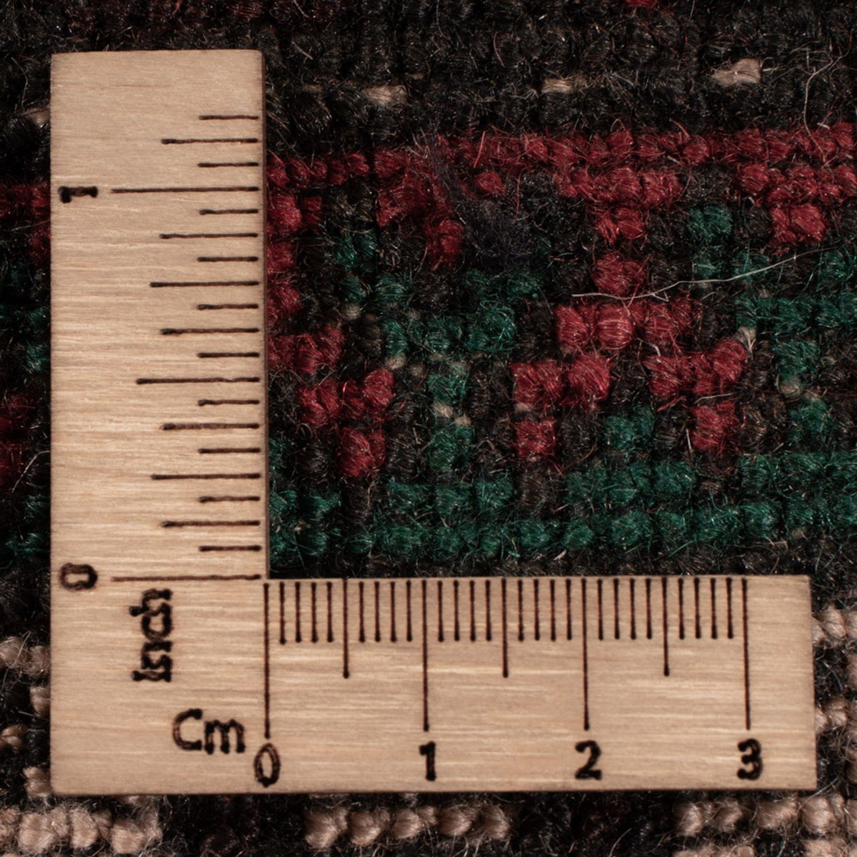 Baluch-tæppe - 194 x 123 cm - mørkerød