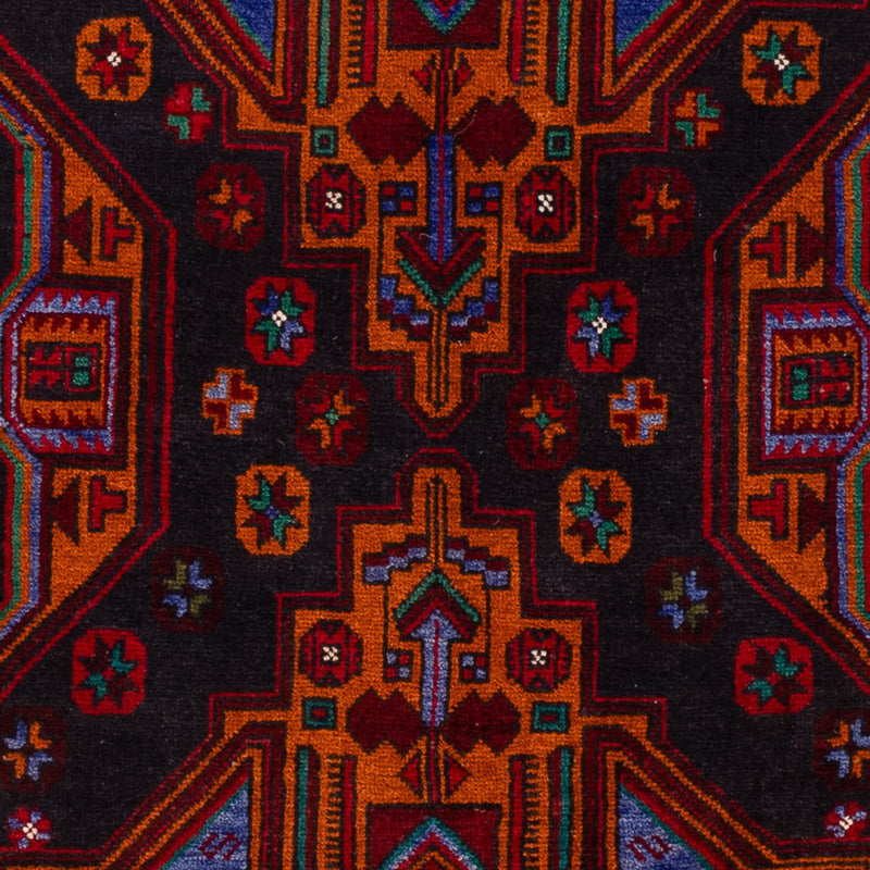 Belutsch Teppich - 183 x 123 cm - dunkelrot