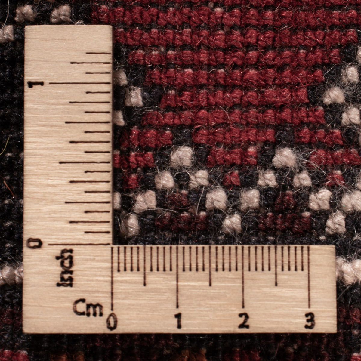 Baluch-tæppe - 183 x 123 cm - mørkerød