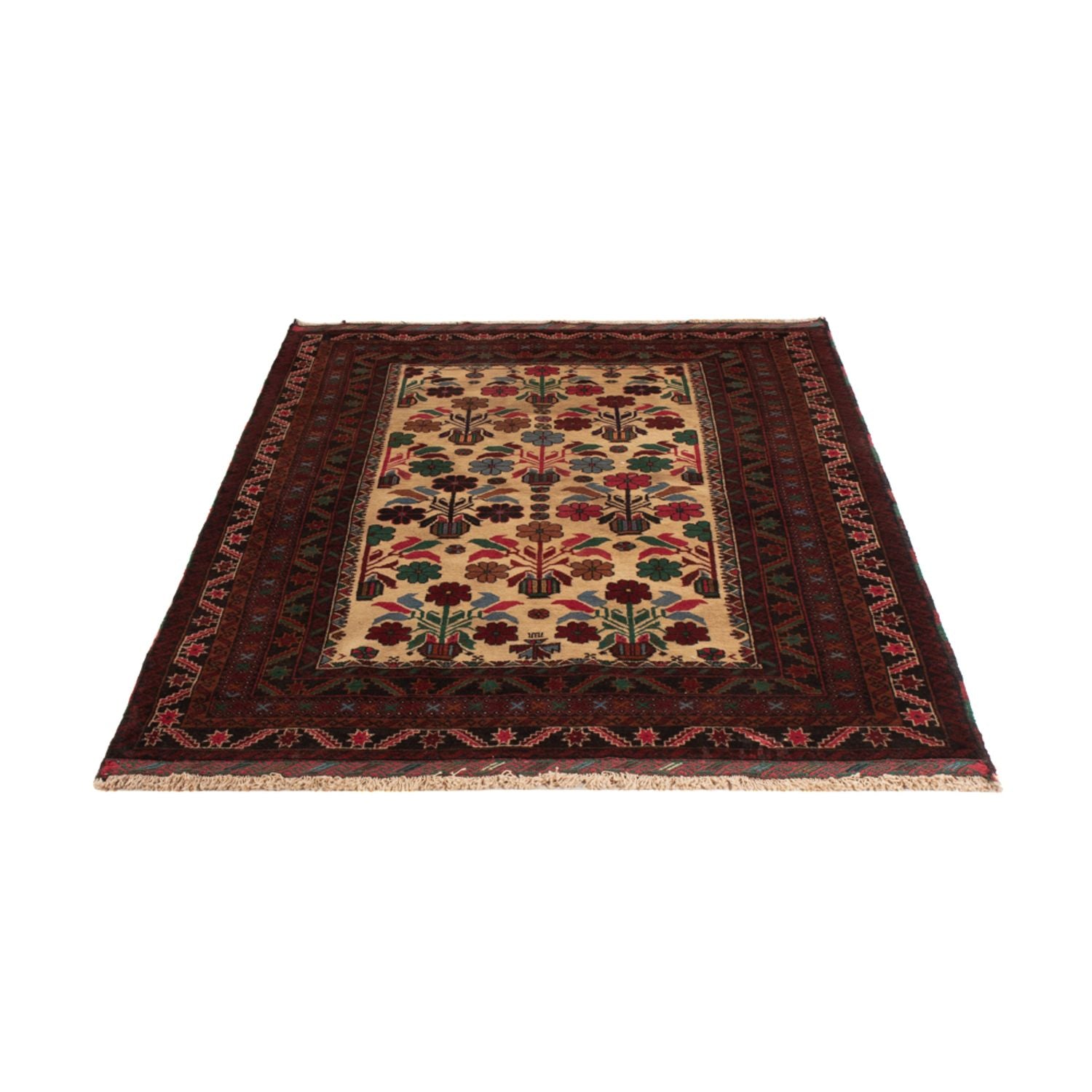 Belutsch Teppich - 177 x 117 cm - mehrfarbig