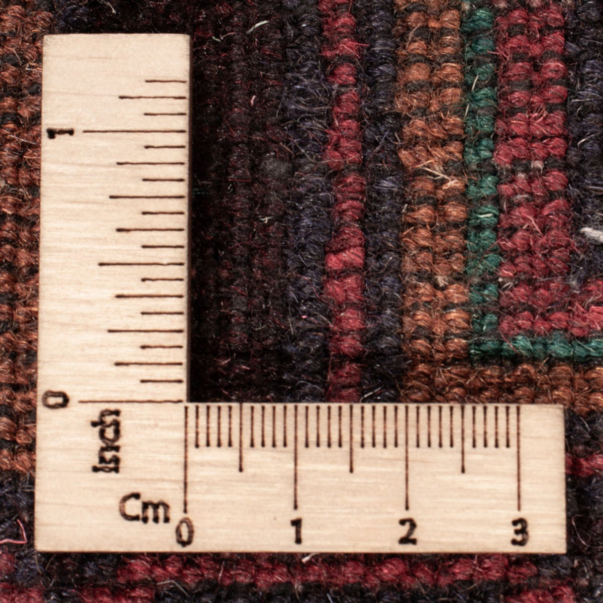 Baluch-tæppe - 183 x 114 cm - mørkerød