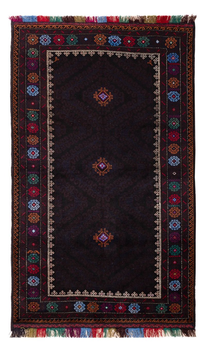 Belutsch Teppich - 195 x 116 cm - dunkelblau