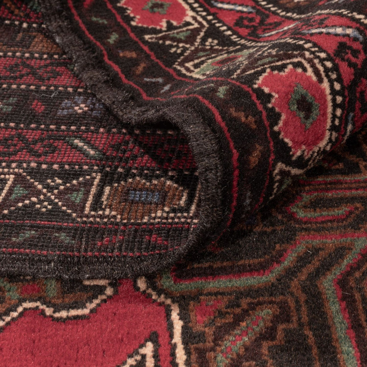 Baluch-tæppe - 215 x 116 cm - rød