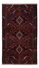 Baluch-tæppe 208x119cm - Orientalsk tæppe