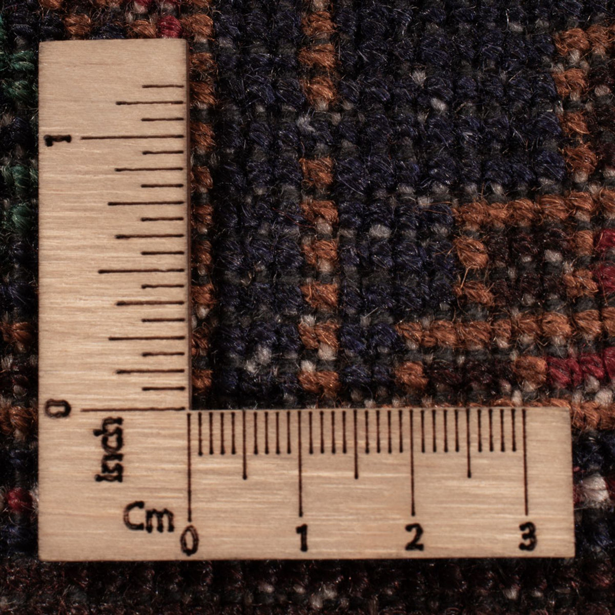 Baluch-tæppe - 208 x 119 cm - mørkerød