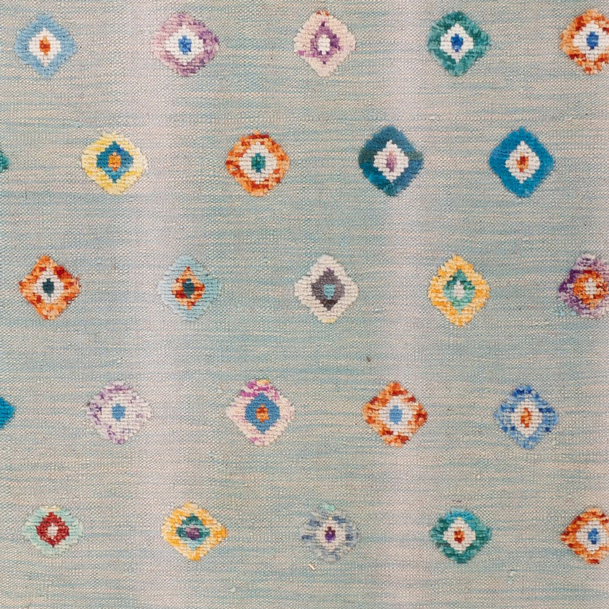 Kelim Carpet - Splash - 298 x 207 cm - flerfarvet