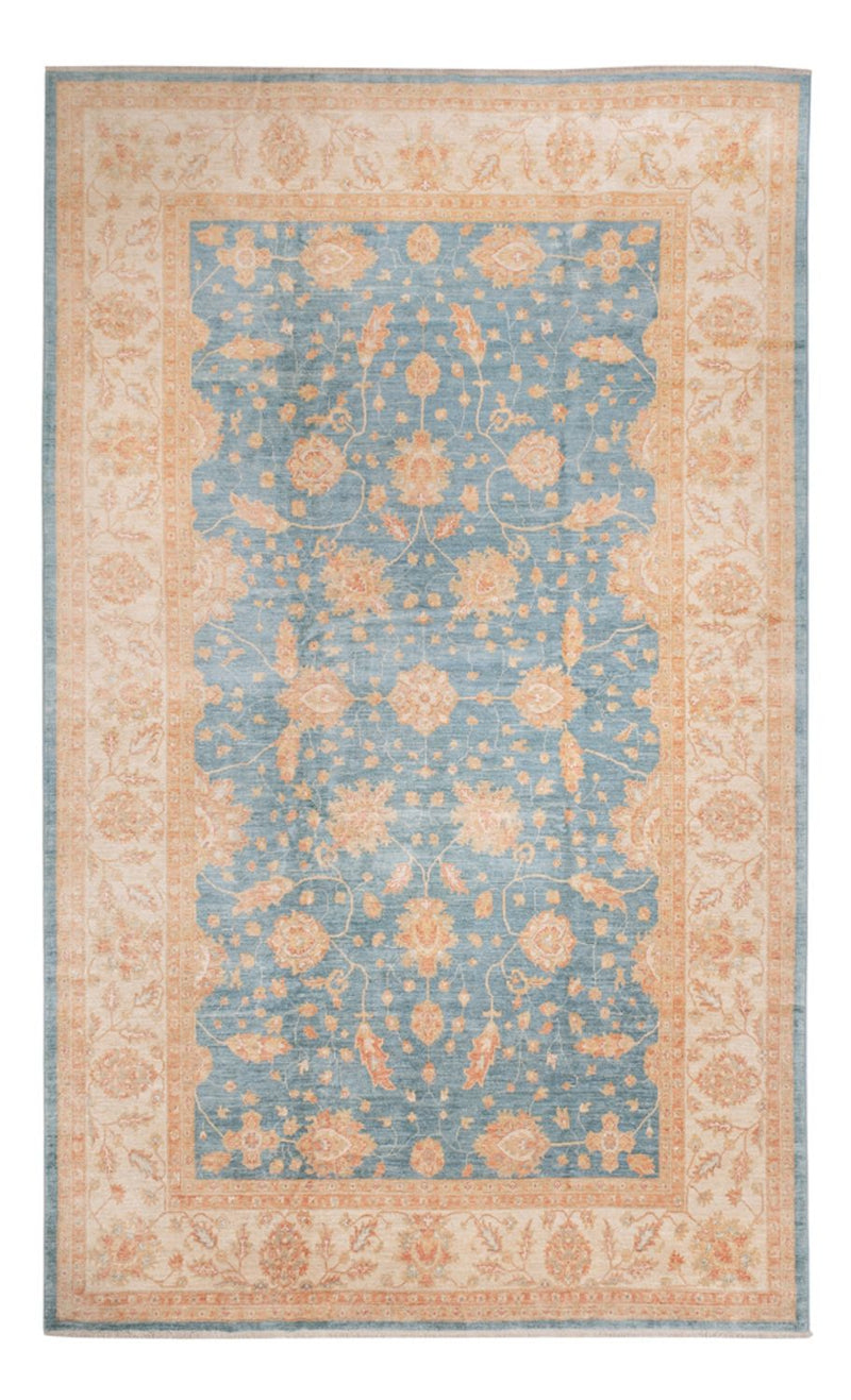 Ziegler Carpet - 495 x 306 cm - lyseblå