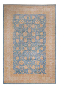 Ziegler Carpet - 441 x 306 cm - lyseblå