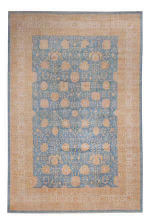 Ziegler Carpet - 441 x 306 cm - lyseblå