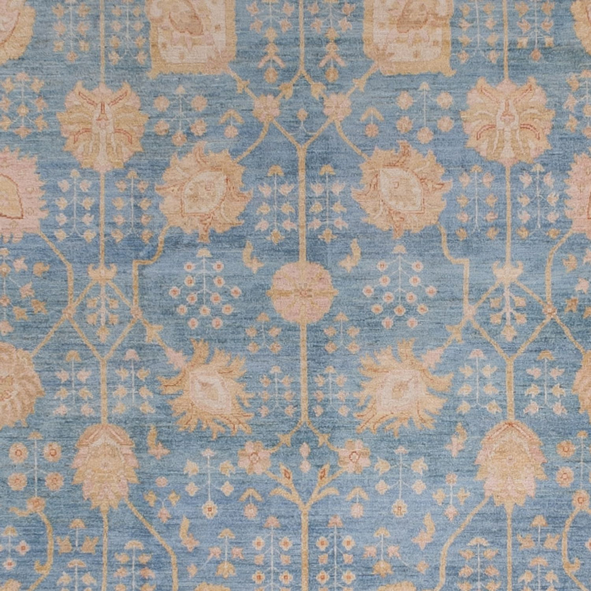 Ziegler Carpet - 441 x 306 cm - lyseblå