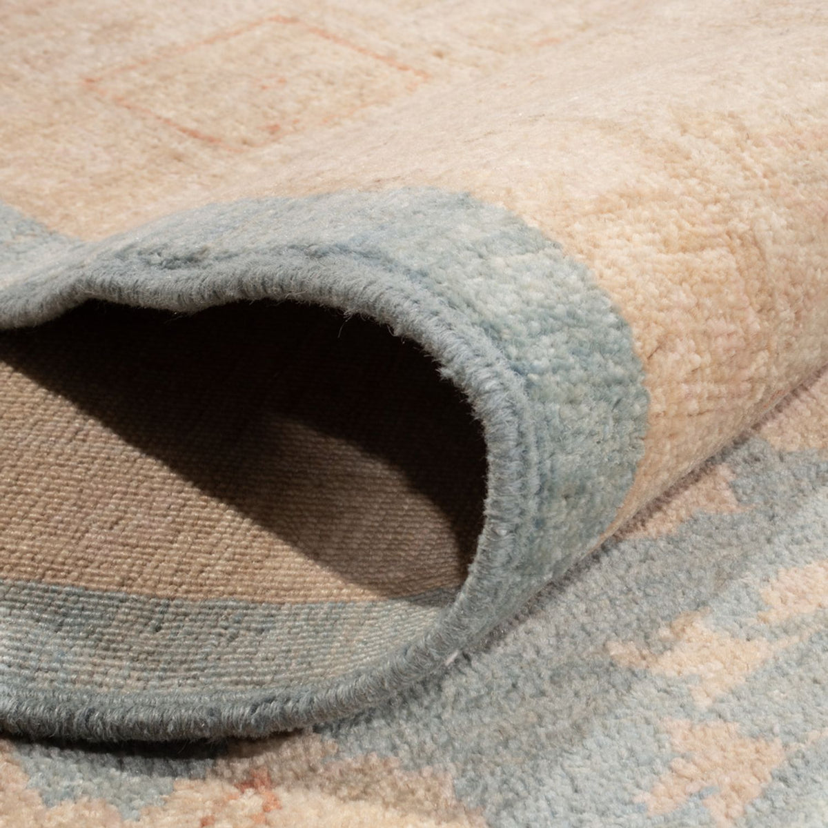 Ziegler Carpet firkantet  - 389 x 399 cm - lyseblå