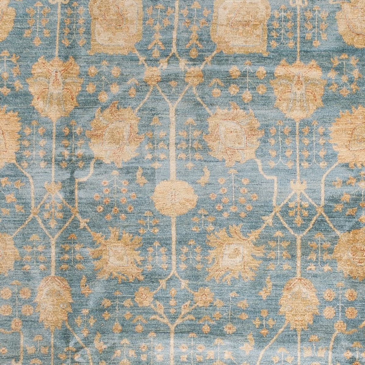 Ziegler Carpet - 440 x 304 cm - lyseblå