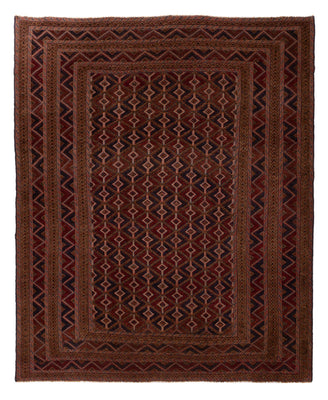 Kelim Teppich - Oriental - 239 x 199 cm - rot