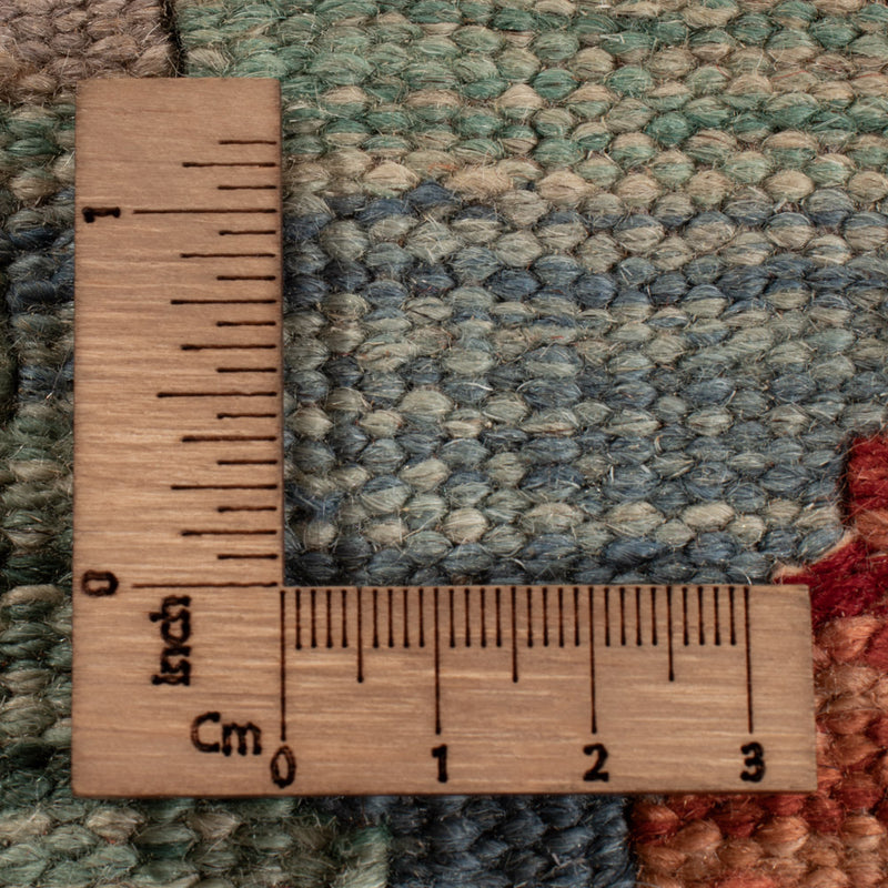 Kelim Teppich - Splash - 246 x 176 cm - bunt