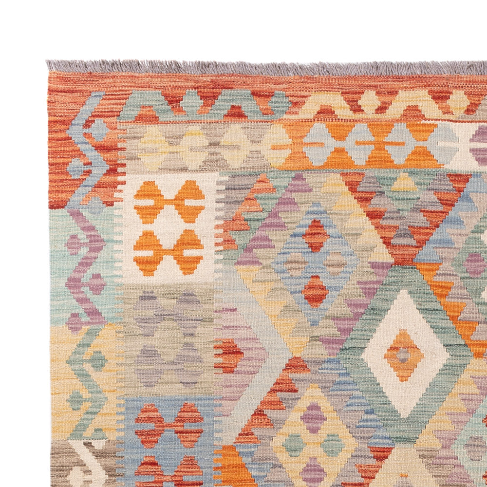Kilim Maimana Tæppe 251x177cm - Uldtæppe