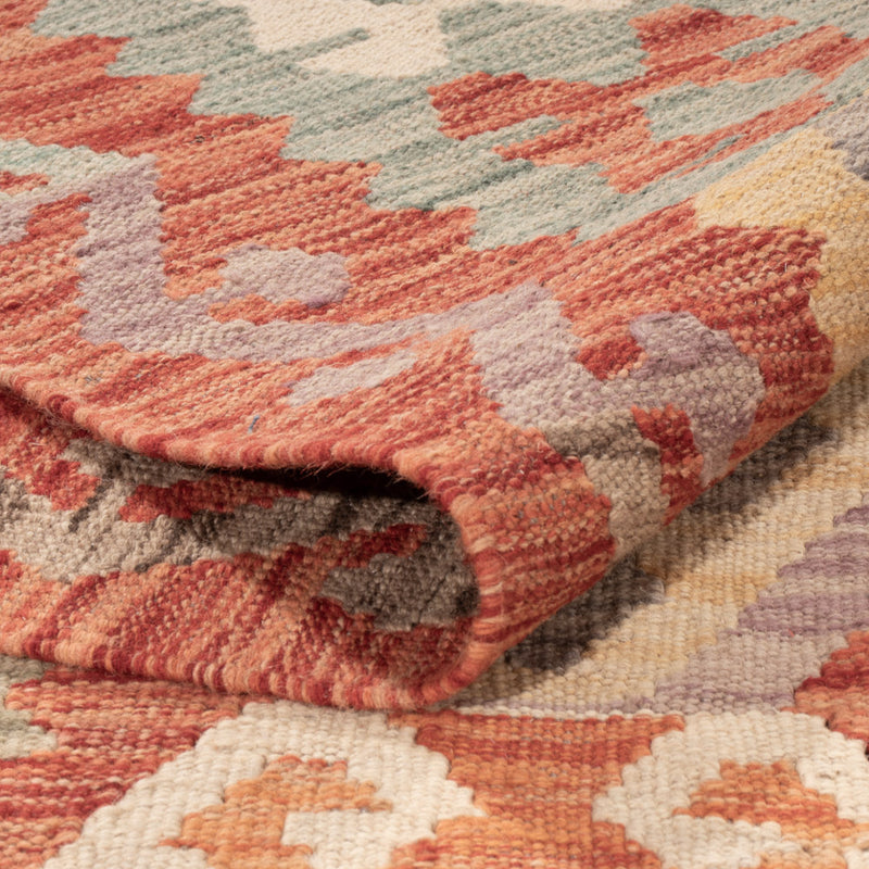 Kelim Teppich - Splash - 246 x 174 cm - bunt