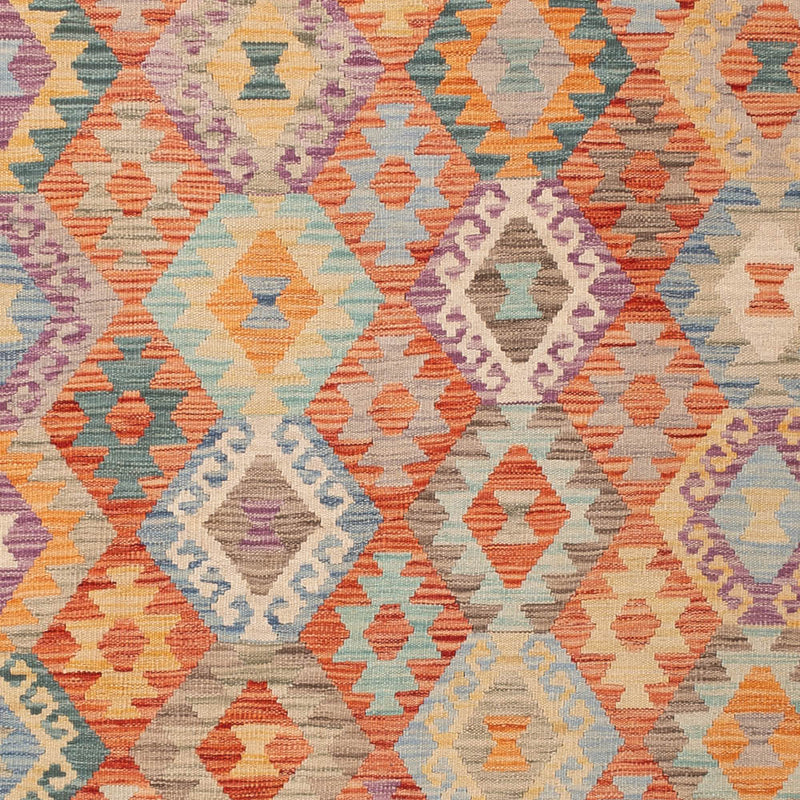 Kelim Teppich - Splash - 246 x 175 cm - bunt