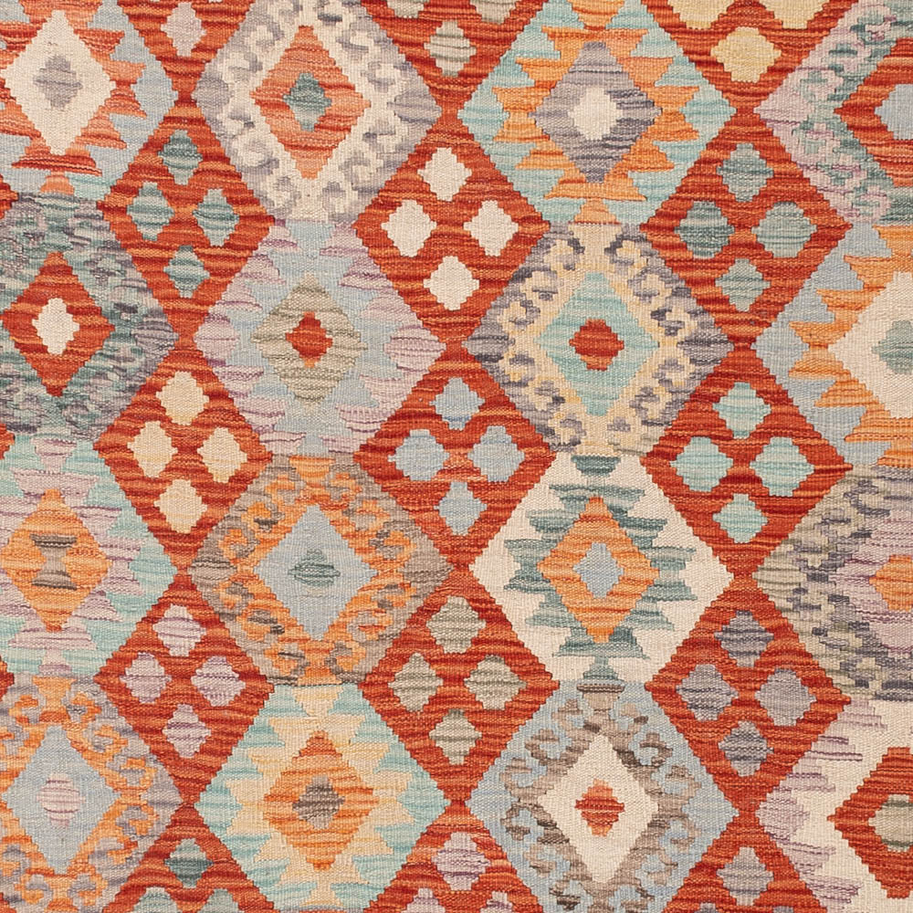 Kelim Teppich - Splash - 238 x 173 cm - bunt