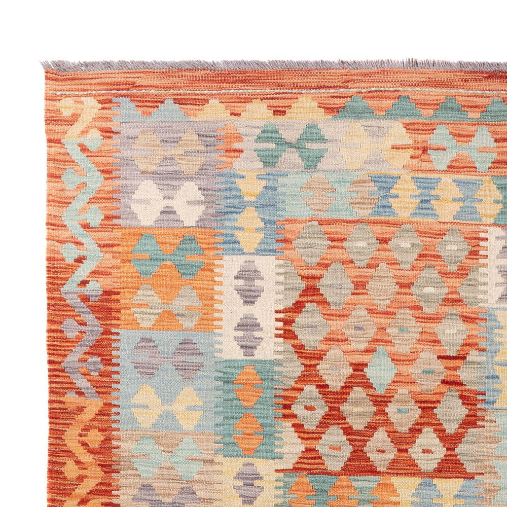 Kelim Teppich - Splash - 249 x 176 cm - bunt