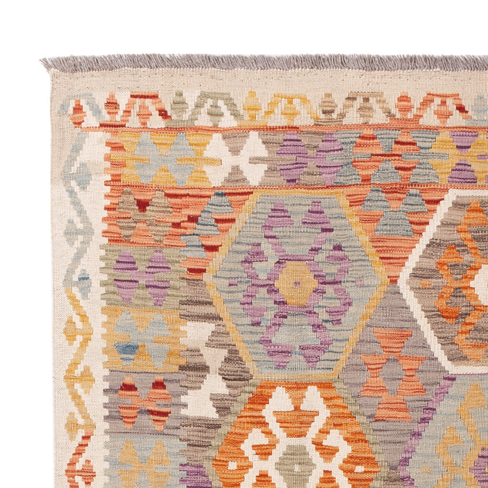 Kilim Maimana Tæppe 200x154cm - Uldtæppe