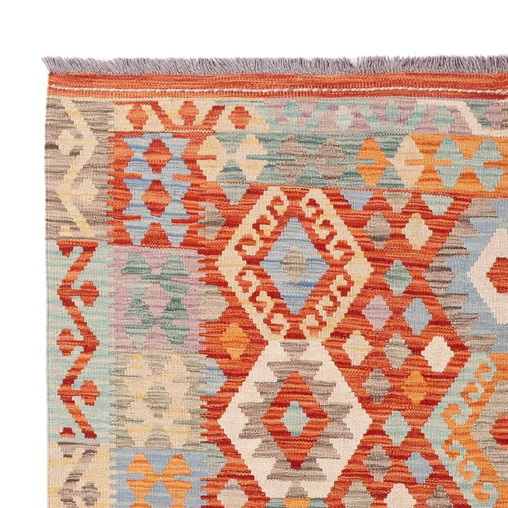Kilim Maimana Tæppe 201x153cm - Uldtæppe