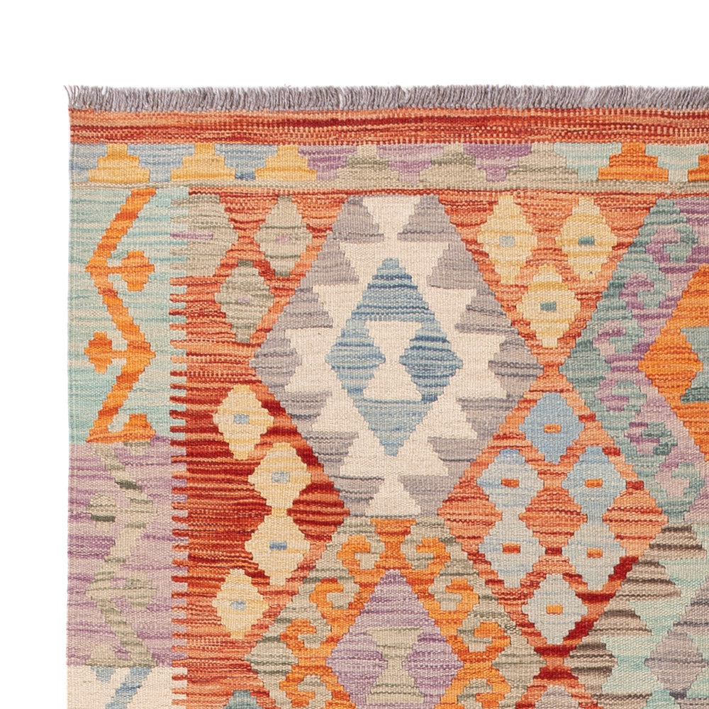 Kilim Maimana Tæppe 194x147cm - Uldtæppe