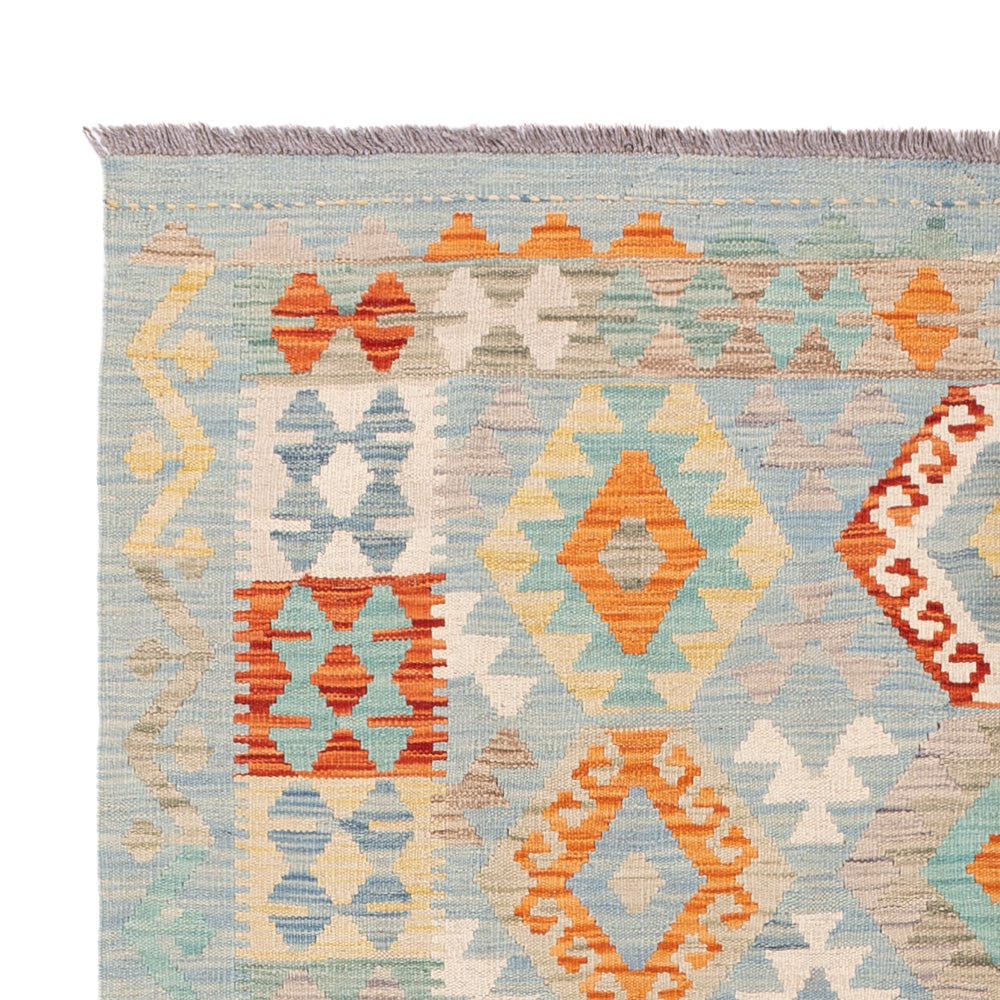 Kilim Maimana Tæppe 198x152cm - Uldtæppe