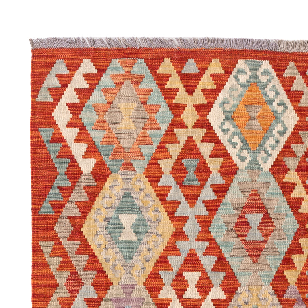 Kilim Maimana Tæppe 153x194cm - Uldtæppe