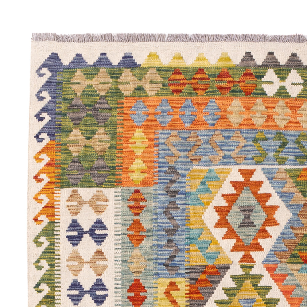 Kilim Maimana Tæppe 153x197cm - Uldtæppe
