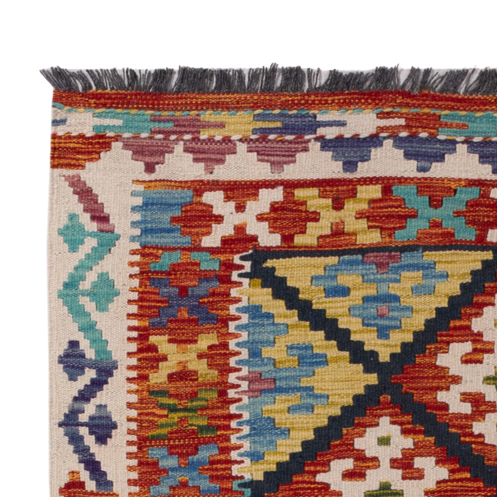 Kilim Maimana Tæppe 145x100cm - Uldtæppe