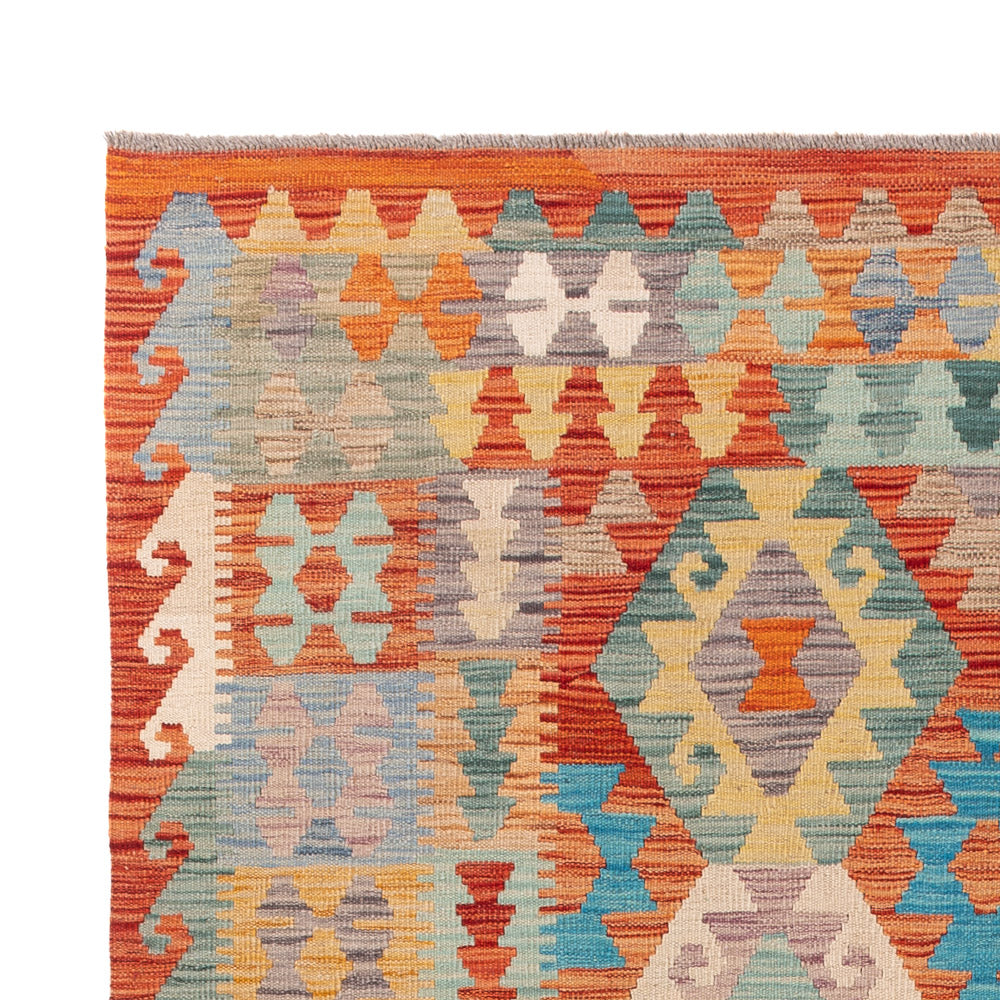 Kilim Maimana Tæppe 249x177cm - Uldtæppe