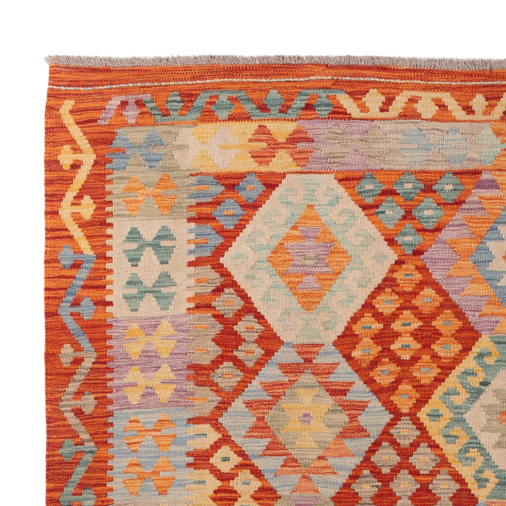 Kelim Teppich - Splash - 240 x 181 cm - bunt