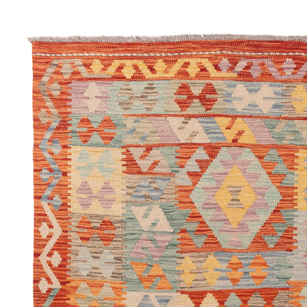 Kilim Maimana Tæppe 236x173cm - Uldtæppe
