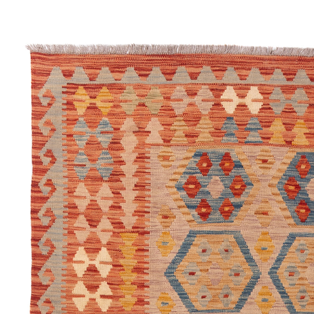 Kelim Teppich - Splash - 242 x 162 cm - bunt