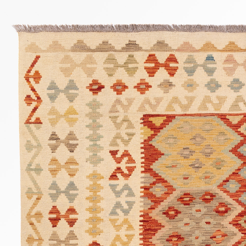 Kilim Maimana Tæppe 248x175cm - Uldtæppe