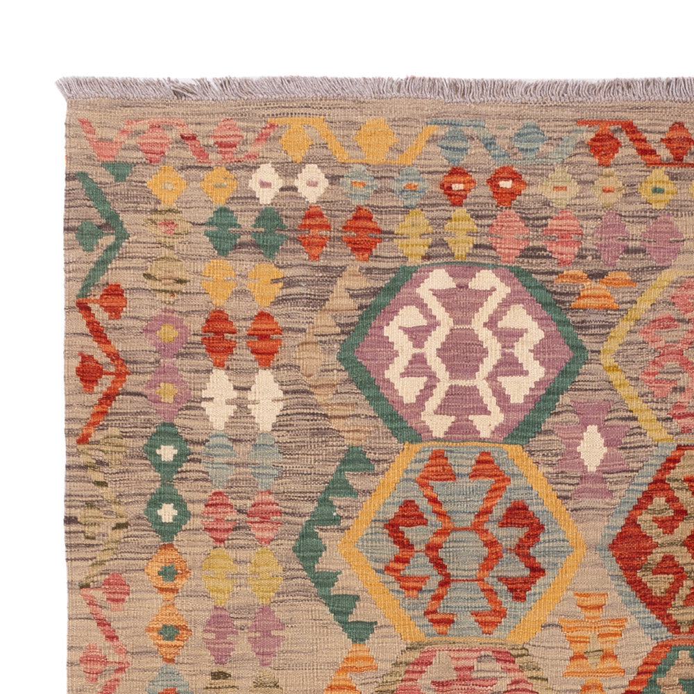 Kilim Maimana Tæppe 161x203cm - Uldtæppe