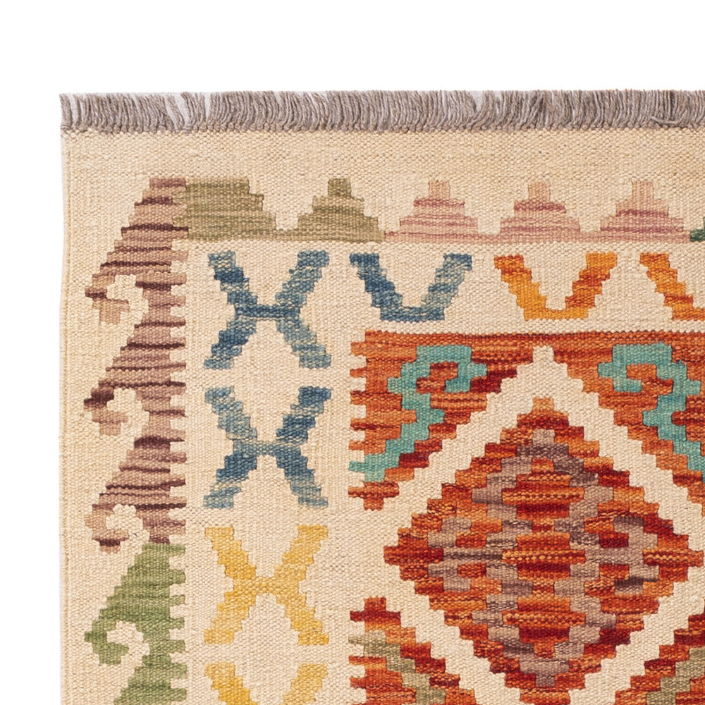 Kilim Maimana Tæppe 150x103cm - Uldtæppe