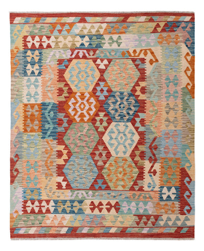 Kilim Maimana Tæppe 156x194cm - Uldtæppe
