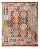 Kilim Maimana Tæppe 194x156cm - Uldtæppe