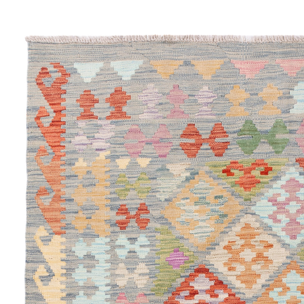 Kilim Maimana Tæppe 196x150cm - Uldtæppe