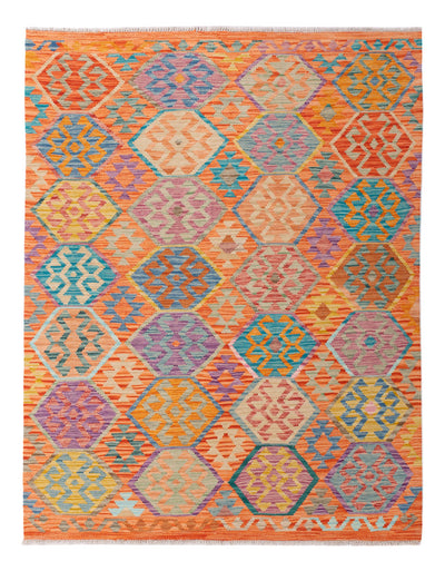 Kilim Maimana Tæppe 149x195cm - Uldtæppe