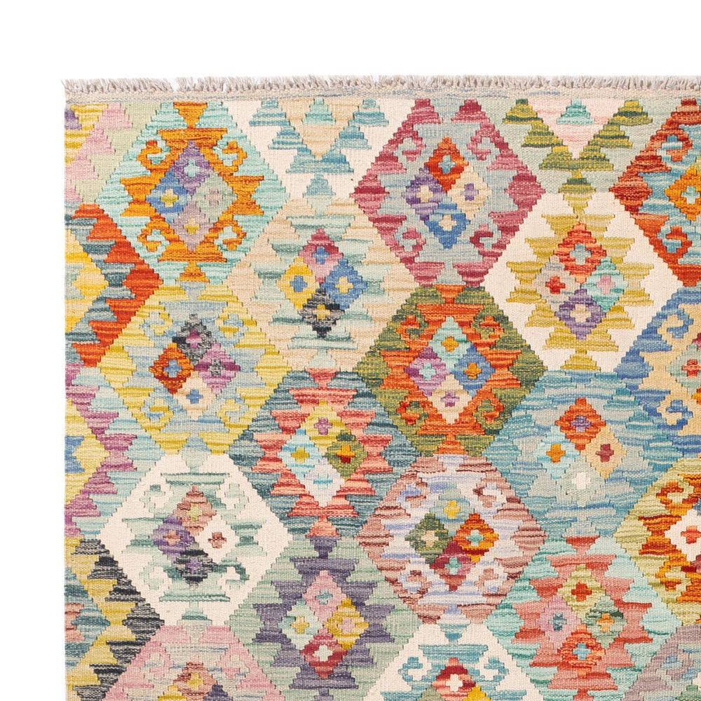 Kilim Maimana Tæppe 236x187cm - Uldtæppe