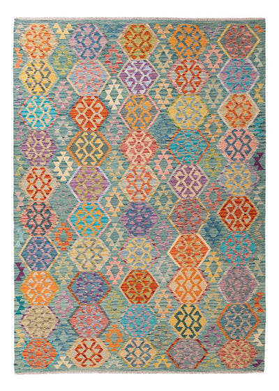 Kilim Maimana Tæppe 179x252cm - Uldtæppe