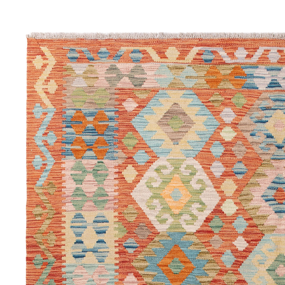 Kilim Maimana Tæppe 244x176cm - Uldtæppe