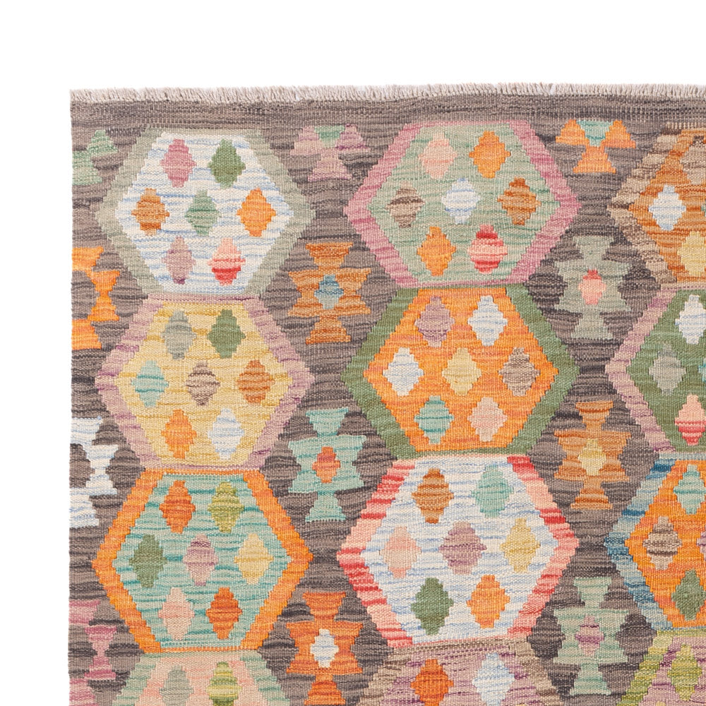 Kilim Maimana Tæppe 235x178cm - Uldtæppe
