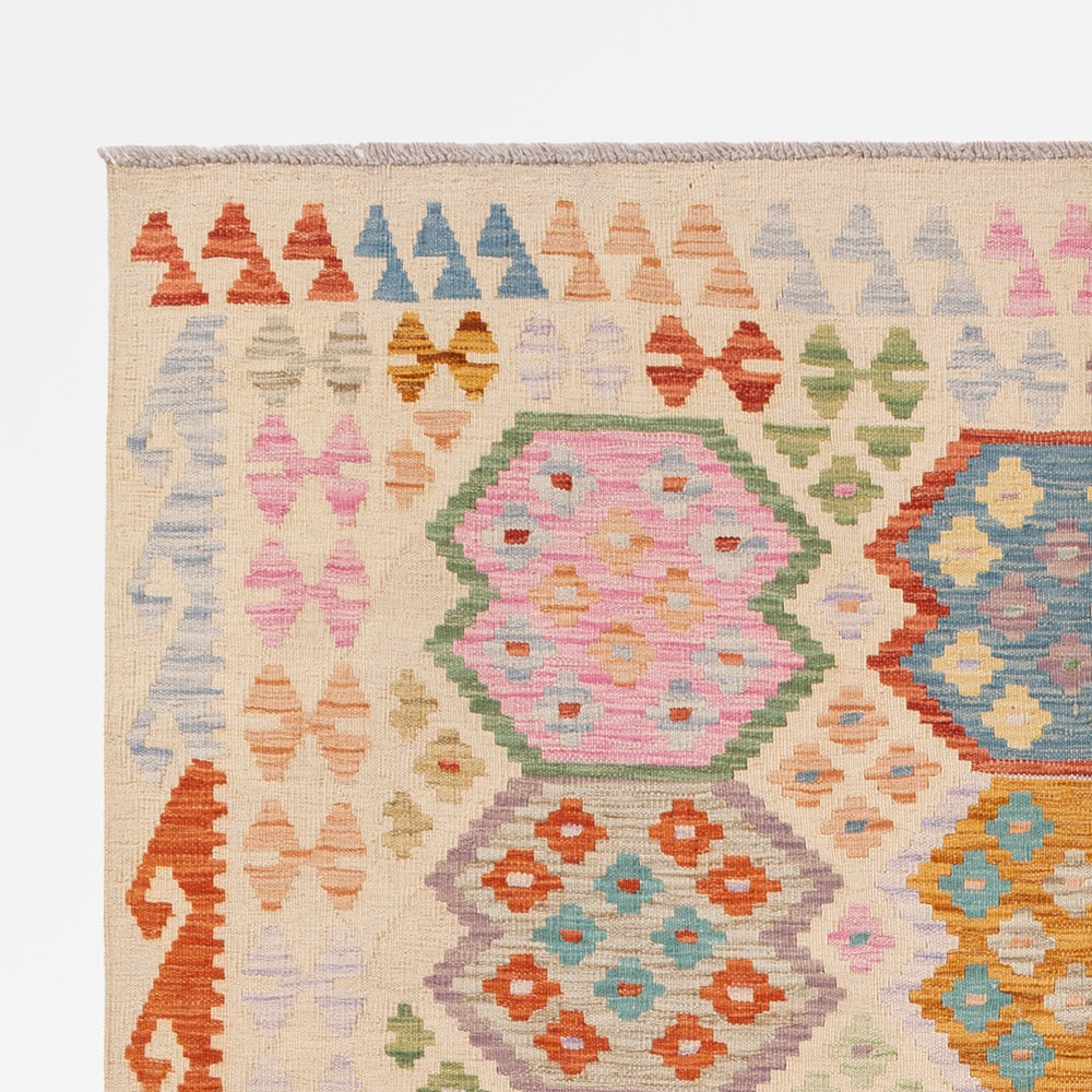 Kilim Maimana Tæppe 258x176cm - Uldtæppe