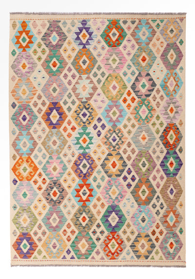 Kilim Maimana Tæppe 171x241cm - Uldtæppe